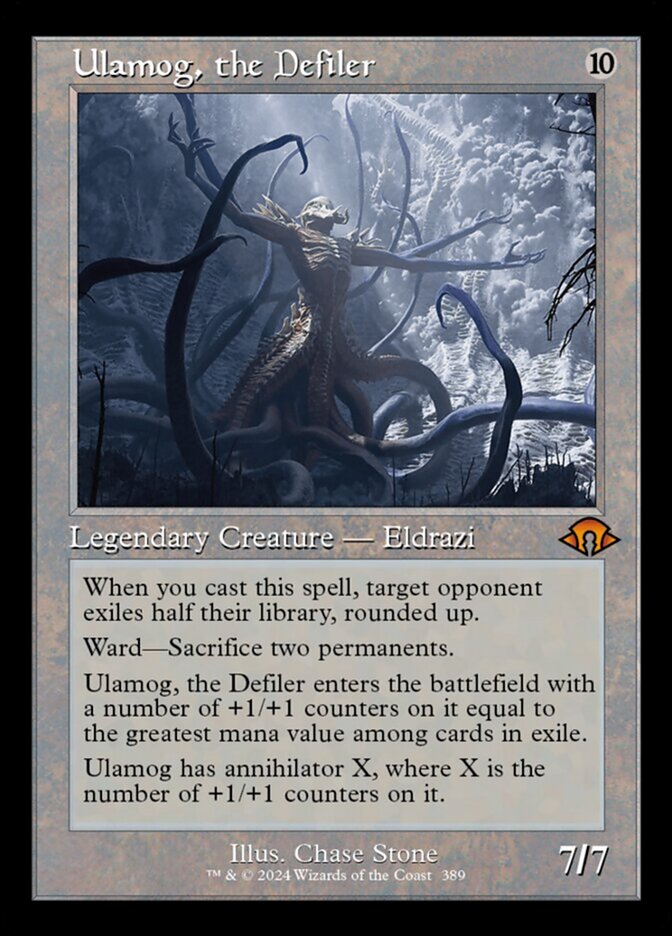 Ulamog, the Defiler - [Retro Frame] Modern Horizons 3 (MH3)