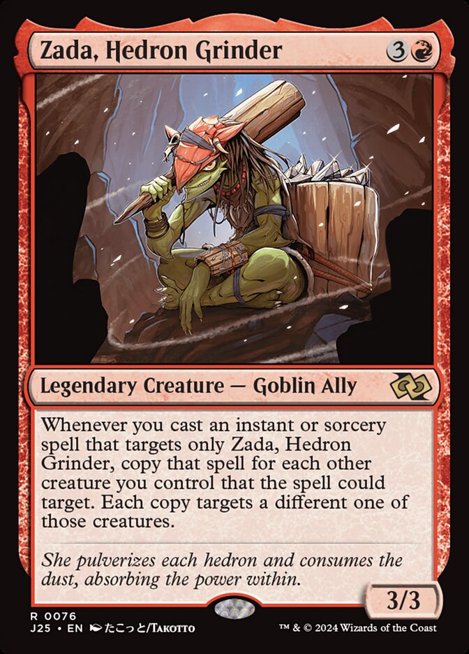 Zada, Hedron Grinder - Foundations Jumpstart (J25)