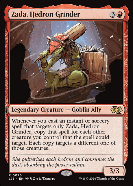 Zada, Hedron Grinder (76) - Foundations Jumpstart (J25)