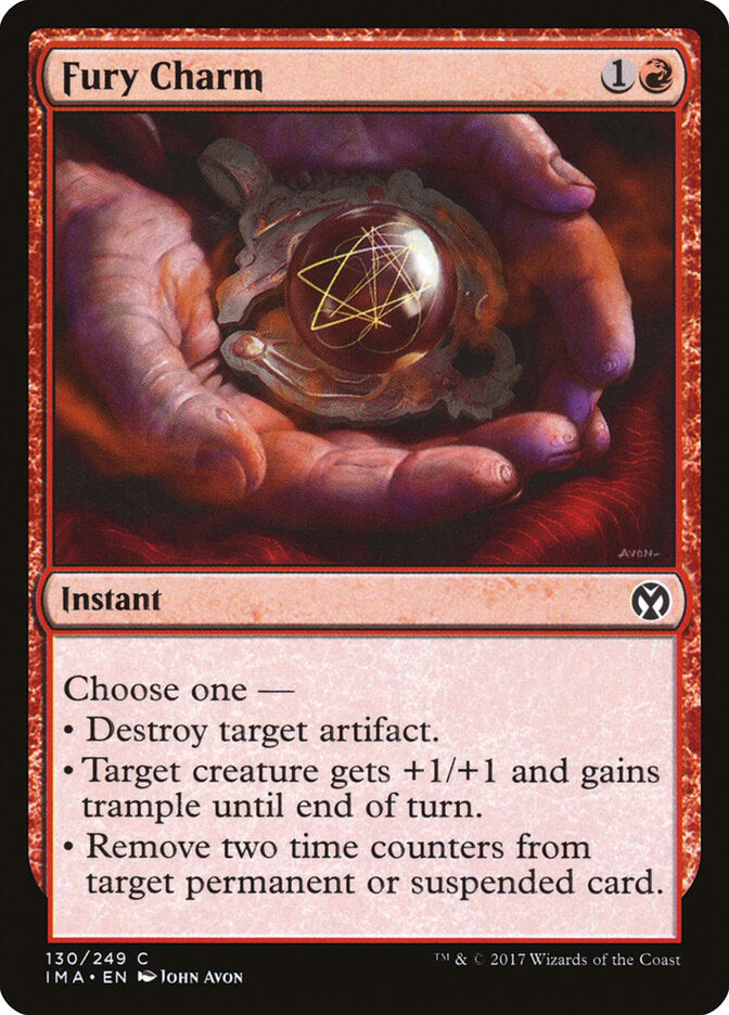 Fury Charm (130) - Iconic Masters (IMA)