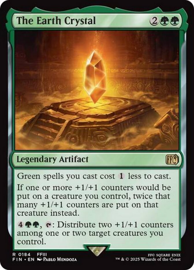 The Earth Crystal (184) - [Foil] Final Fantasy (FIN)