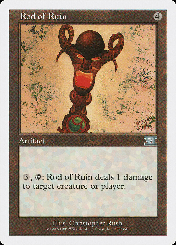Rod of Ruin (309) - Classic Sixth Edition (6ED)