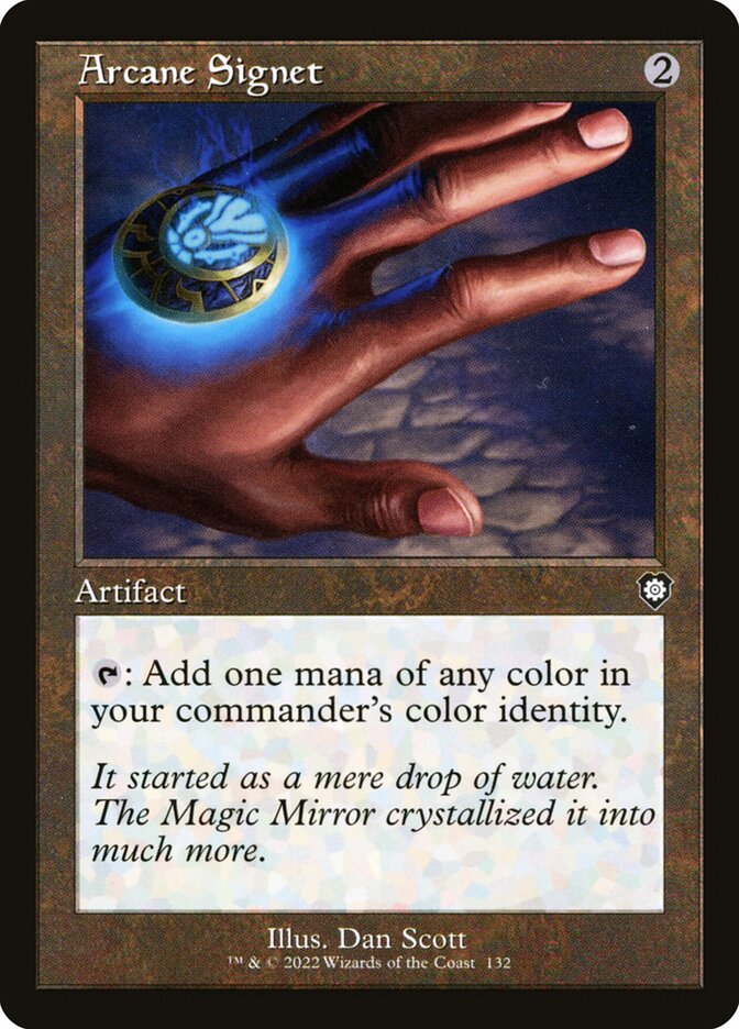 Arcane Signet (132) - The Brothers' War Commander (BRC)