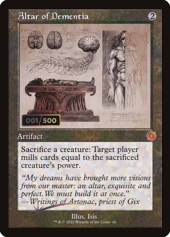Altar of Dementia (66z) - The Brothers' War Retro Artifacts (BRR)