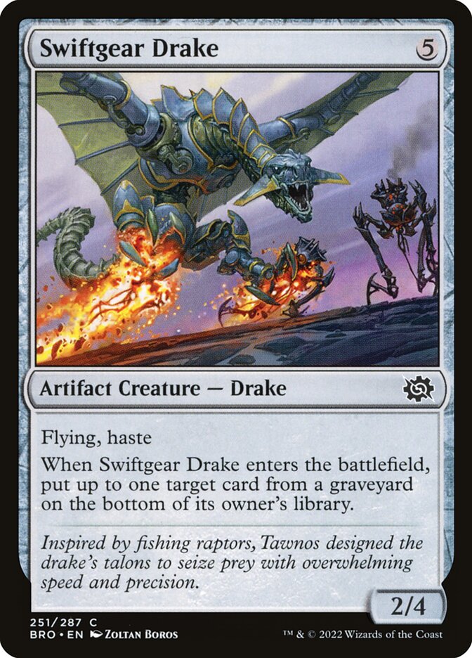Swiftgear Drake (251) - The Brothers' War (BRO)