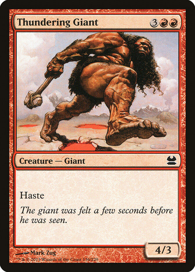 Thundering Giant (136) - Modern Masters (MMA)