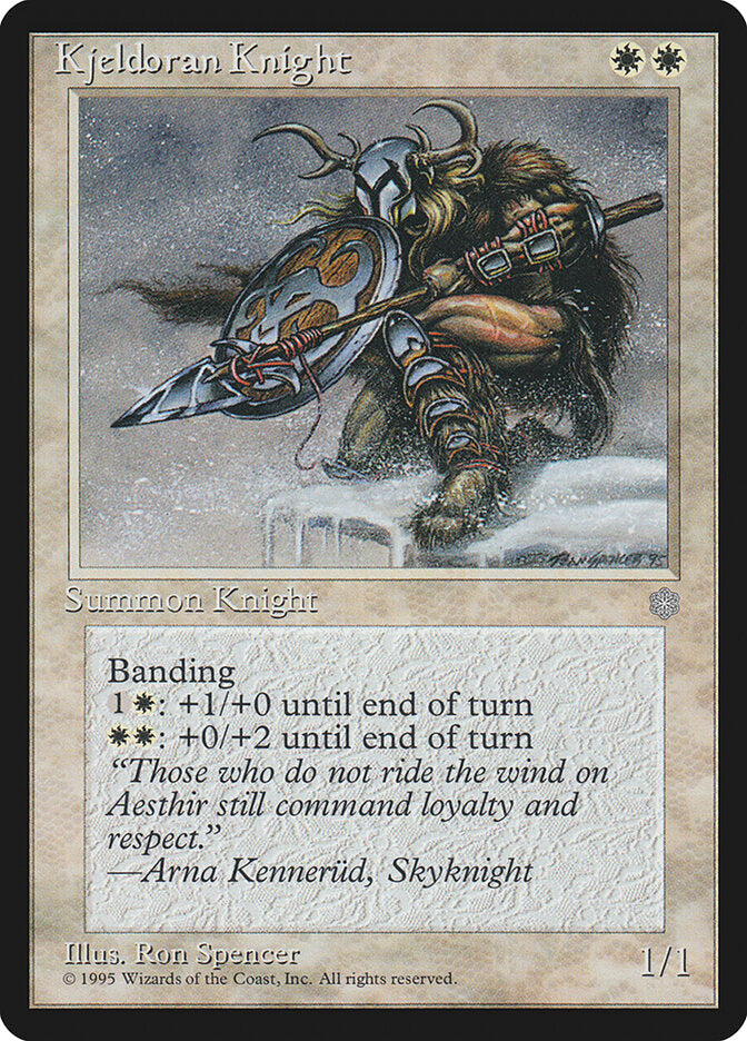 Kjeldoran Knight (36) - Ice Age (ICE)