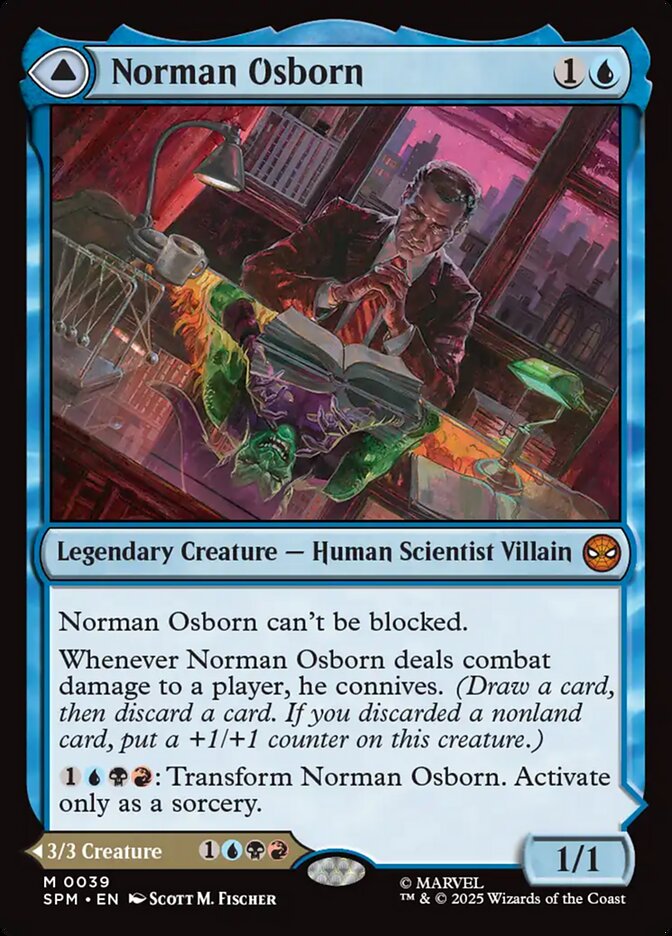 Norman Osborn // Green Goblin (39) - [Foil] Marvel's Spider-Man (SPM)