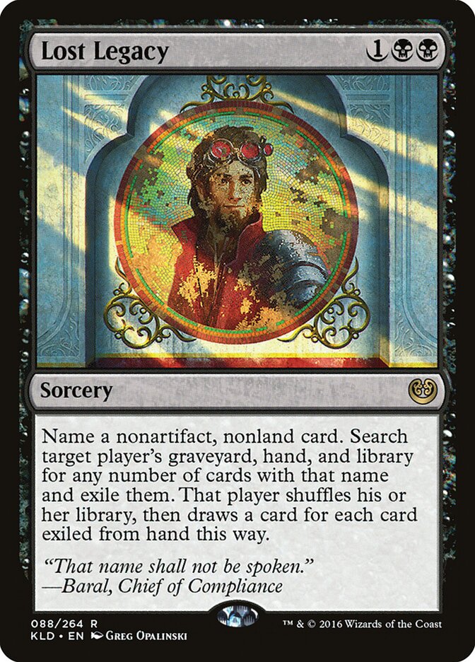 Lost Legacy (88) - Kaladesh (KLD)