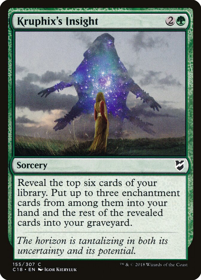 Kruphix's Insight (155) - Commander 2018 (C18)