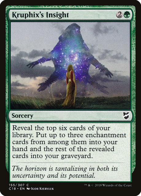 Kruphix's Insight (155) - Commander 2018 (C18)
