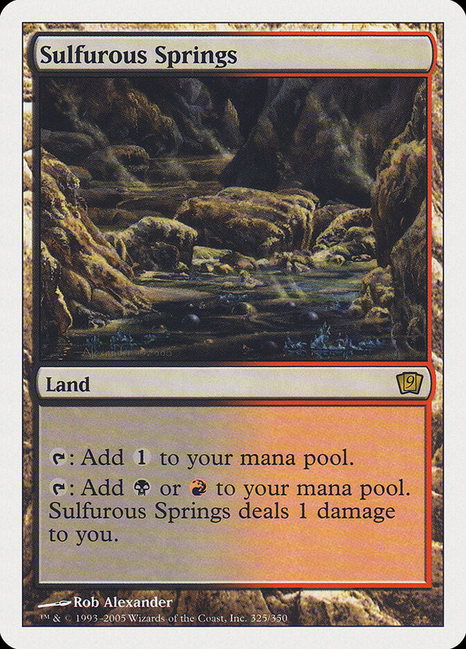 Sulfurous Springs (325) - Ninth Edition (9ED)