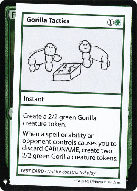 Gorilla Tactics (76) - Mystery Booster Playtest Cards 2019 (CMB1)
