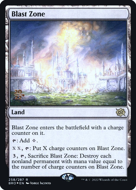 Blast Zone (258s) - The Brothers' War Promos (PBRO)