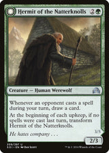 Hermit of the Natterknolls // Lone Wolf of the Natterknolls (209) - Shadows over Innistrad (SOI)