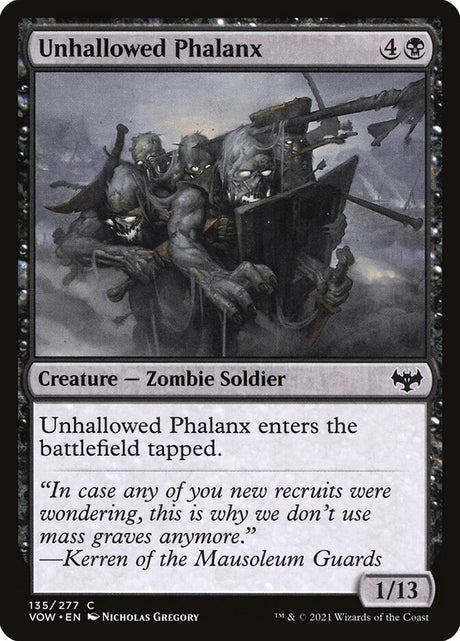 Unhallowed Phalanx (135) - Innistrad: Crimson Vow (VOW)