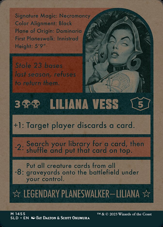 Liliana Vess // Liliana Vess (1455) - Secret Lair Drop (SLD)