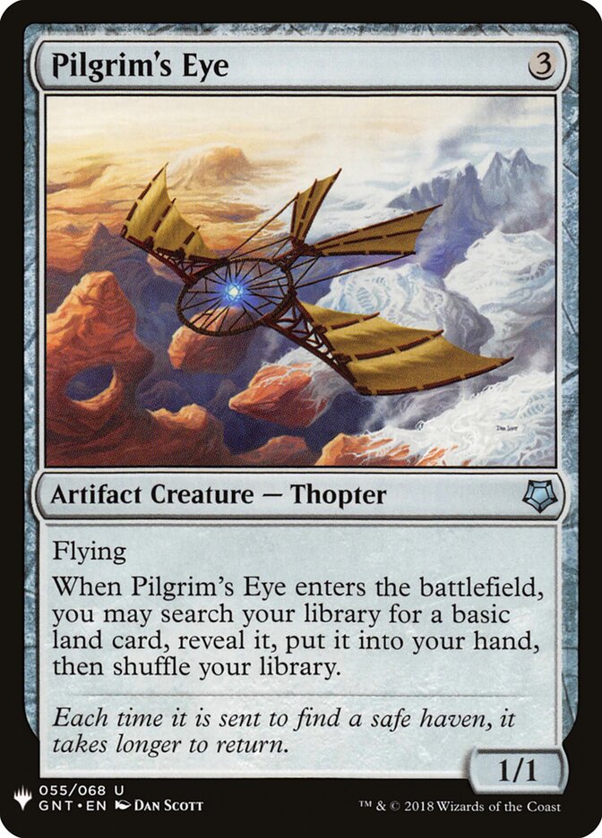 Pilgrim's Eye (GNT-55) - The List (PLST)