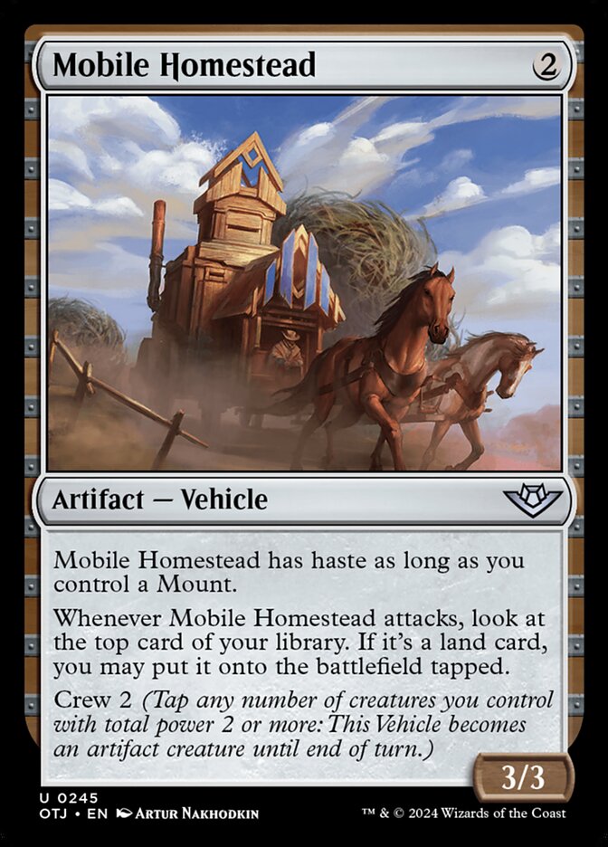 Mobile Homestead - [Foil] Outlaws of Thunder Junction (OTJ)