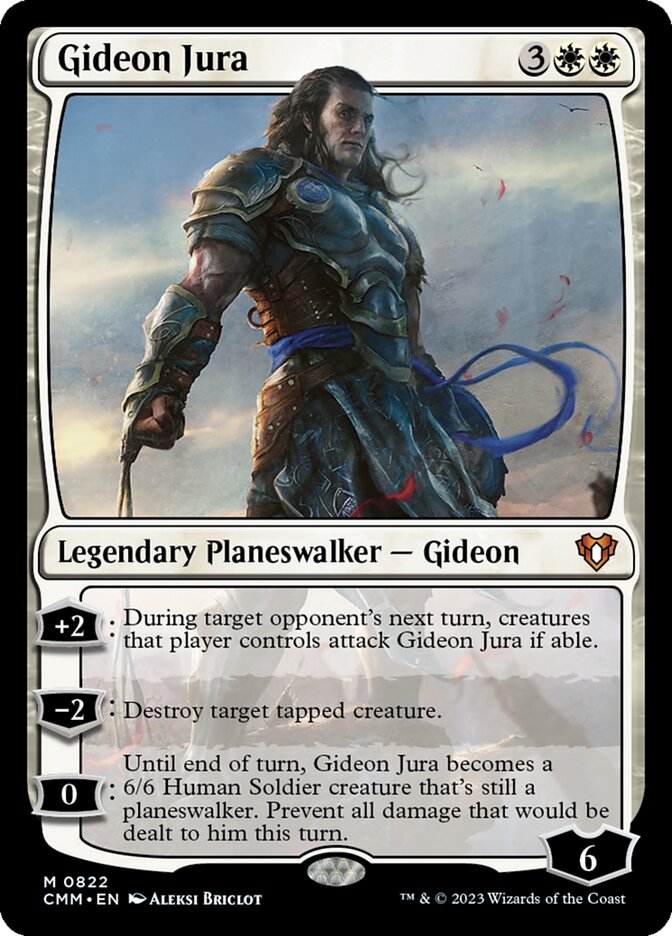 Gideon Jura (822) - Commander Masters (CMM)