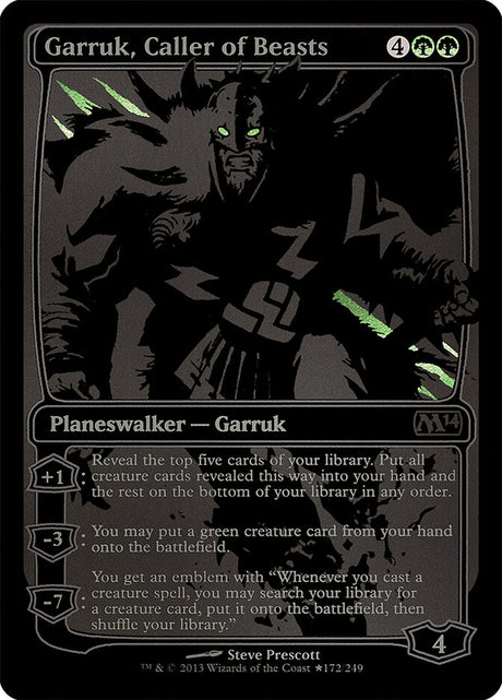 Garruk, Caller of Beasts (172★) - San Diego Comic-Con 2013 (PSDC)