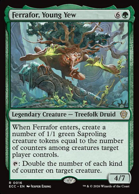 Ferrafor, Young Yew (16) - Lorwyn Eclipsed Commander (ECC)