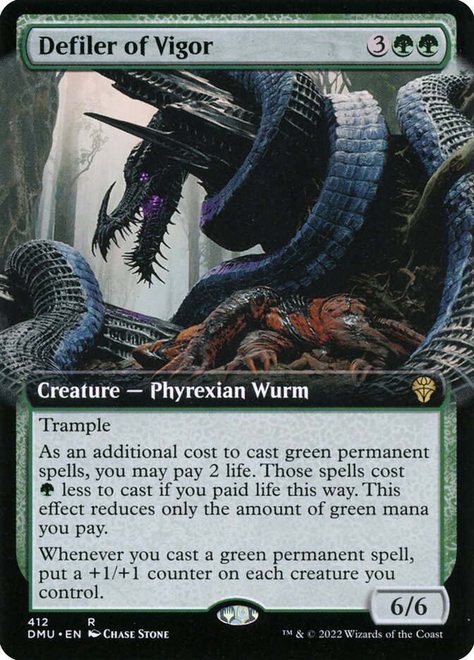 Defiler of Vigor (412) - Dominaria United (DMU)