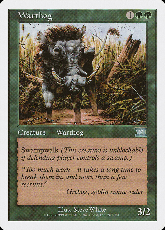 Warthog (267) - Classic Sixth Edition (6ED)