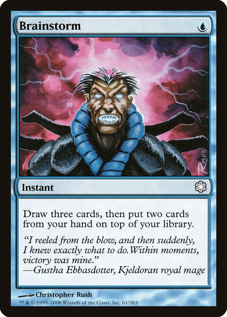 Brainstorm (61) - Coldsnap Theme Decks (CST)