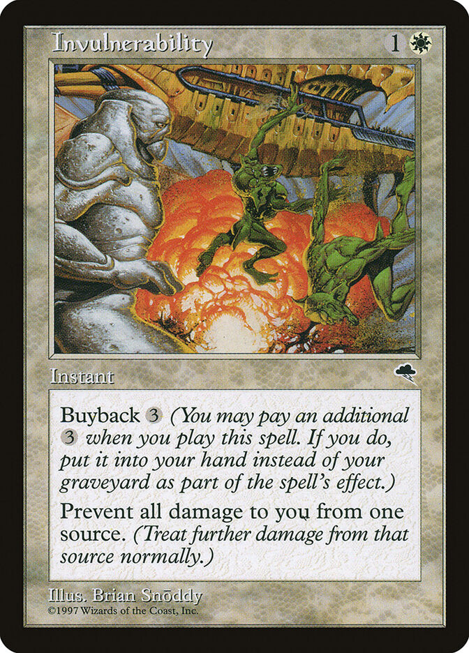 Invulnerability (25) - Tempest (TMP)
