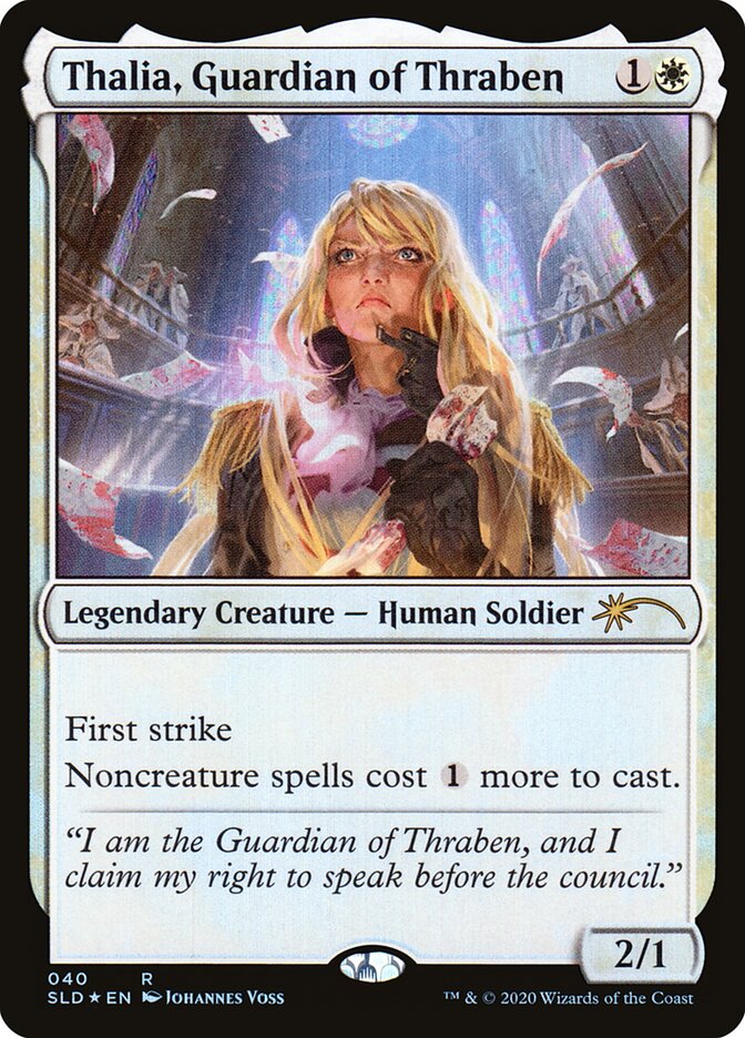 Thalia, Guardian of Thraben (40) - Secret Lair Drop (SLD)