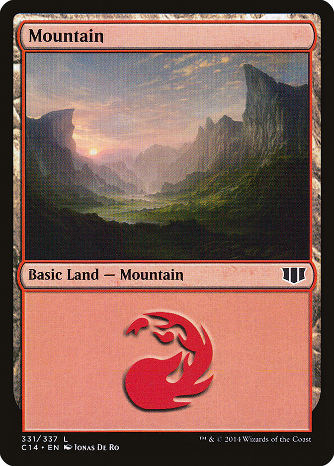 Mountain (331) - Commander 2014 (C14)