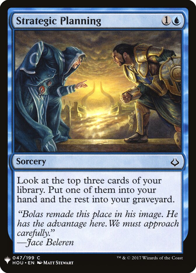 Strategic Planning (HOU-47) - The List (PLST)