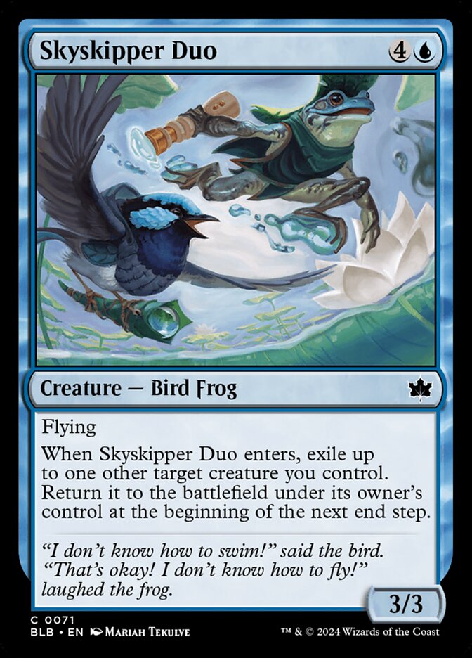 Skyskipper Duo (71) - Bloomburrow (BLB)