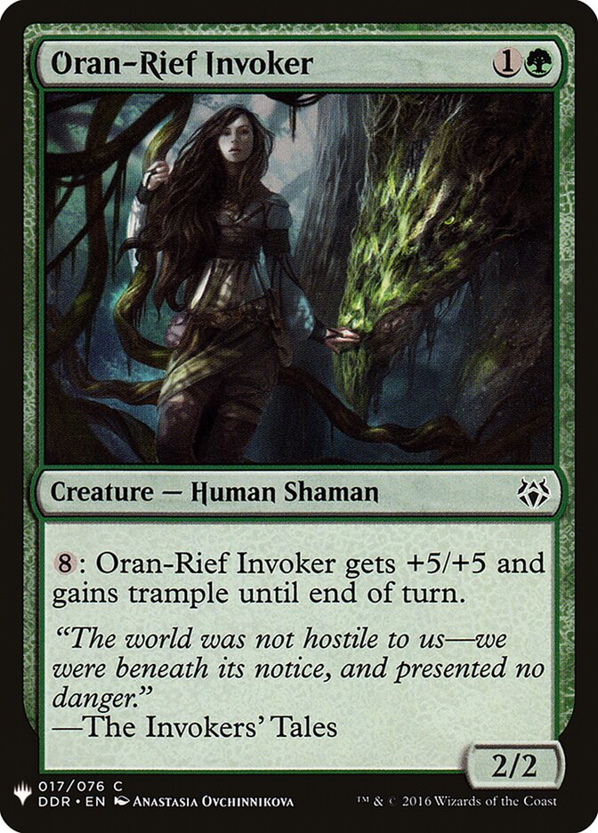 Oran-Rief Invoker (DDR-17) - The List (PLST)