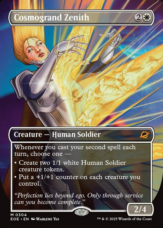 Cosmogrand Zenith (304) - [Foil, Borderless] Edge of Eternities (EOE)