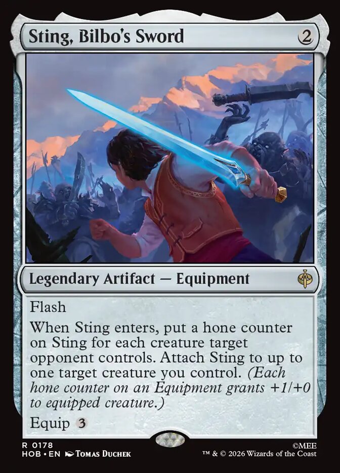 Sting, Bilbo's Sword (178) - The Hobbit (HOB)