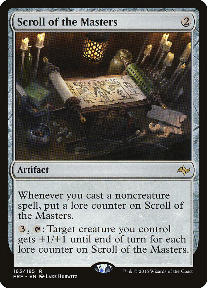 Scroll of the Masters (163) - Fate Reforged (FRF)