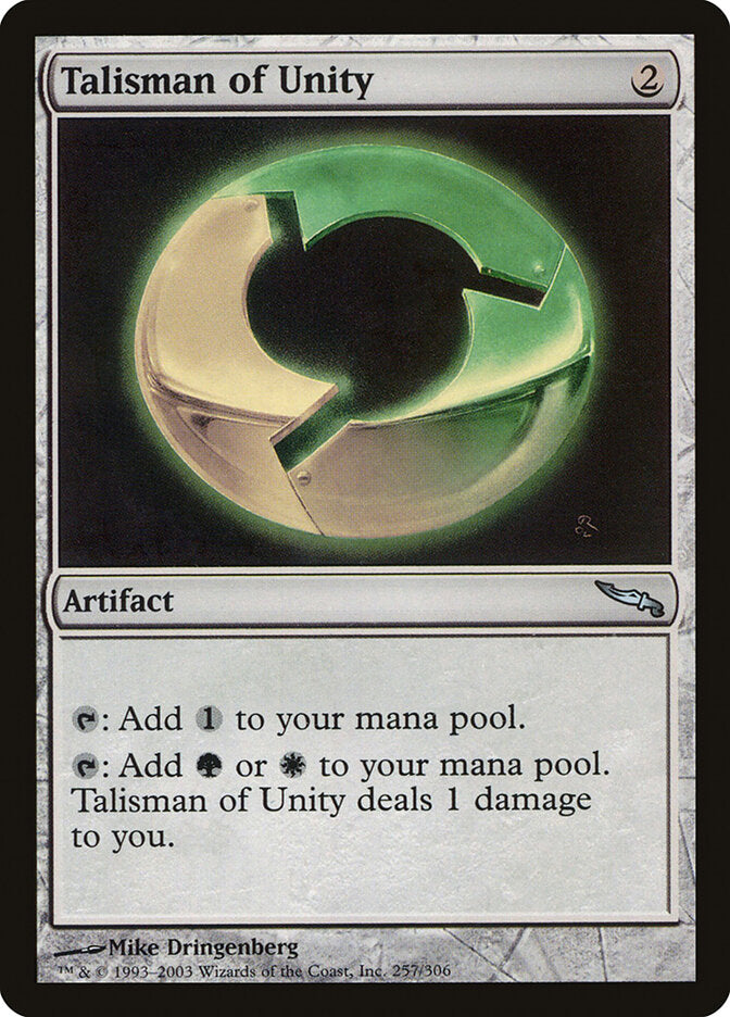 Talisman of Unity (257) - Mirrodin (MRD)