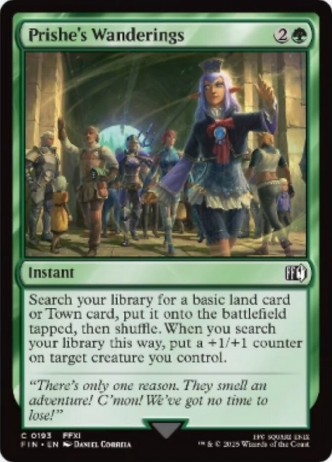 Prishe's Wanderings (193) - Final Fantasy (FIN)