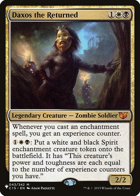 Daxos the Returned (C15-43) - The List (PLST)