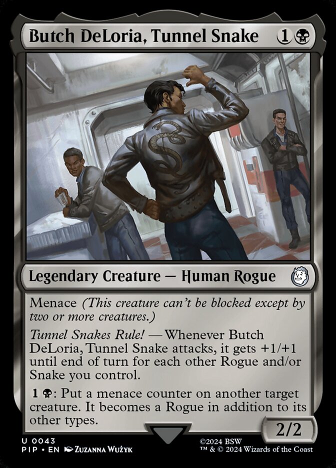 Butch DeLoria, Tunnel Snake (43) - Fallout (PIP)