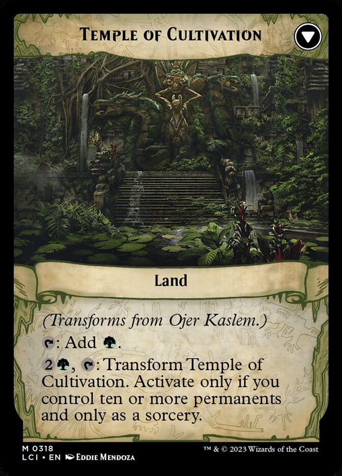 Ojer Kaslem, Deepest Growth // Temple of Cultivation (318) - The Lost Caverns of Ixalan (LCI)