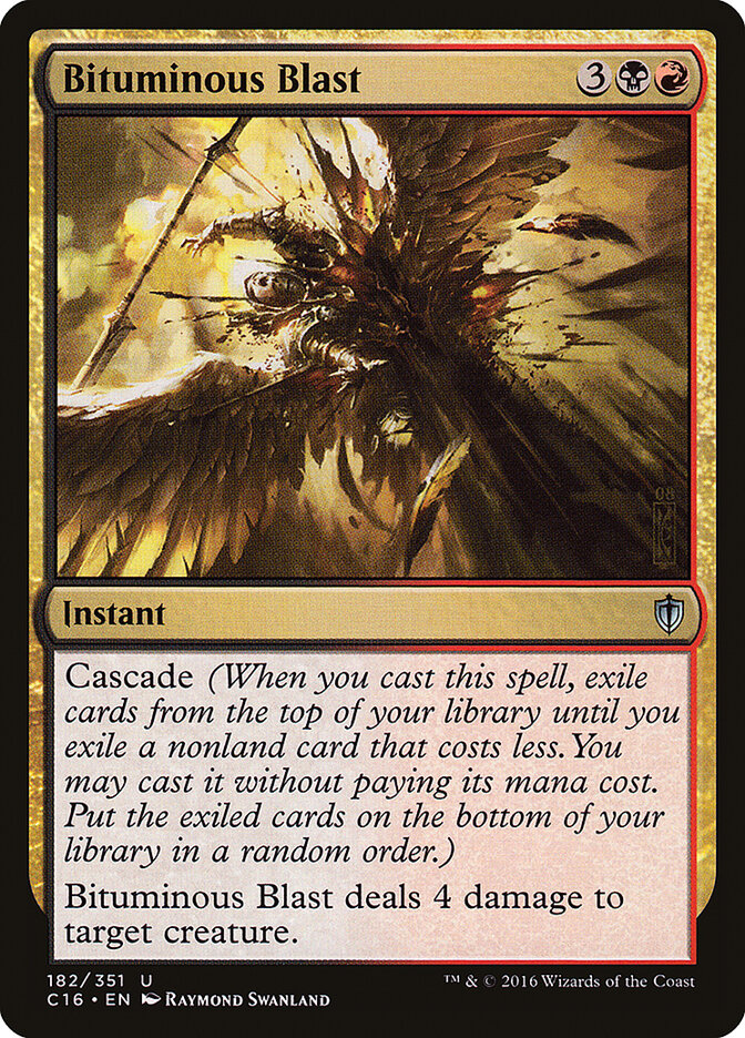 Bituminous Blast (182) - Commander 2016 (C16)