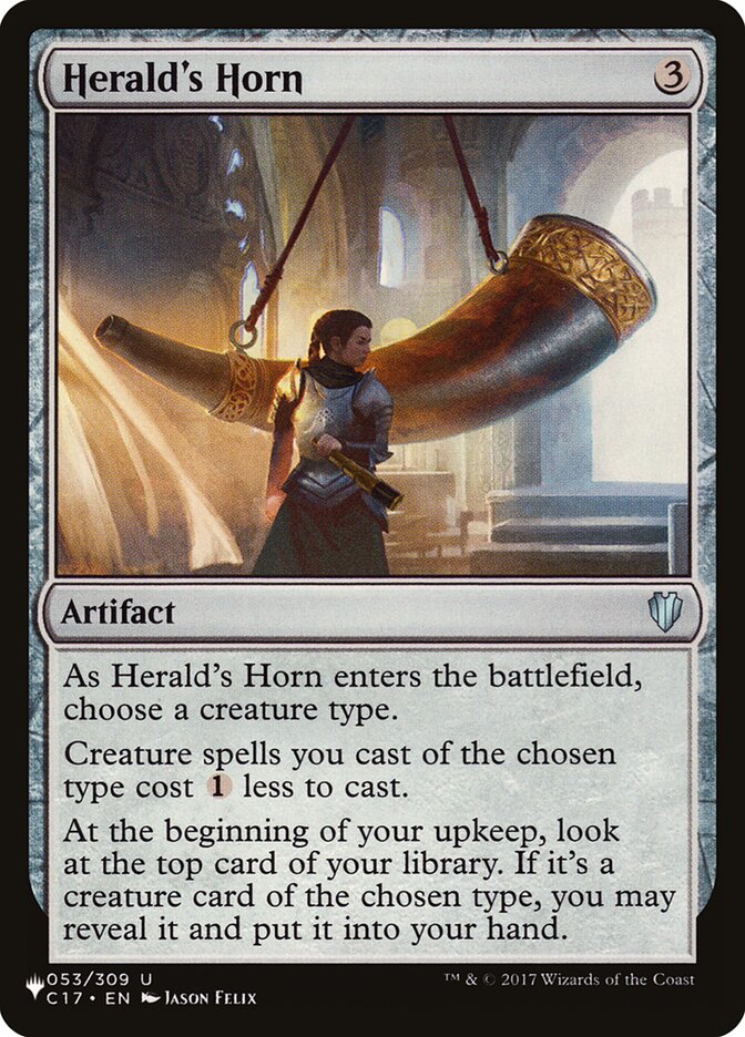 Herald's Horn (C17-53) - The List (PLST)