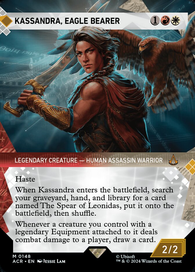 Kassandra, Eagle Bearer - [Foil, Showcase] Assassin's Creed (ACR)