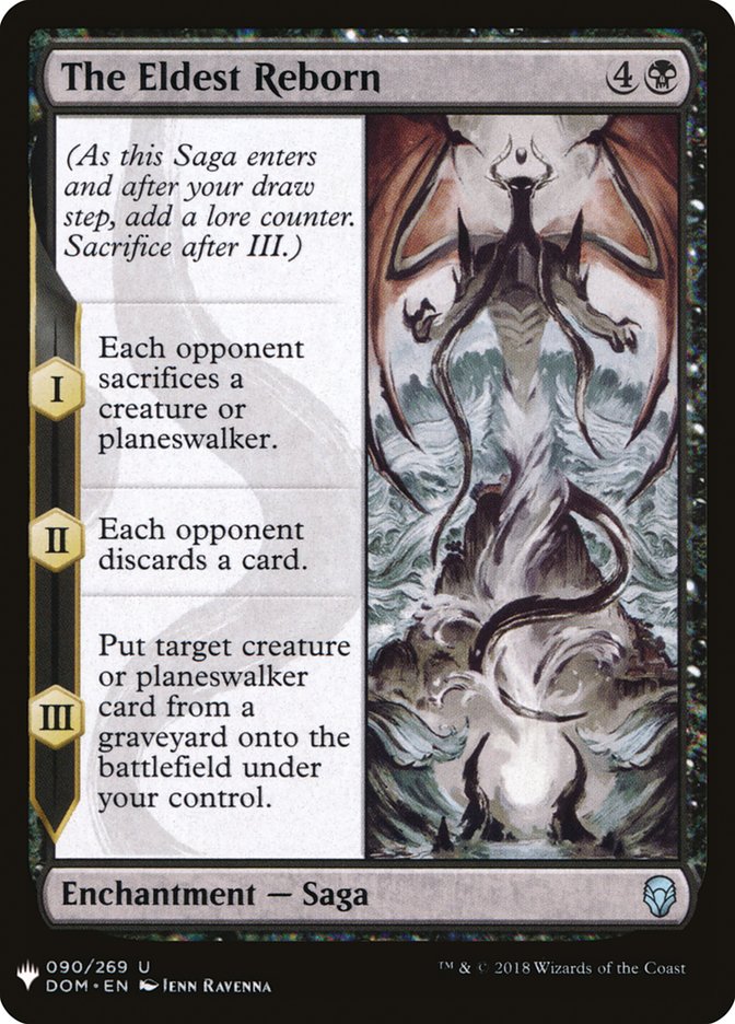 The Eldest Reborn - The List (PLST)