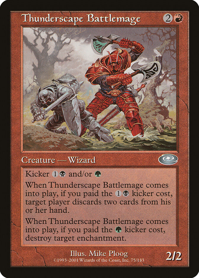 Thunderscape Battlemage (75) - Planeshift (PLS)