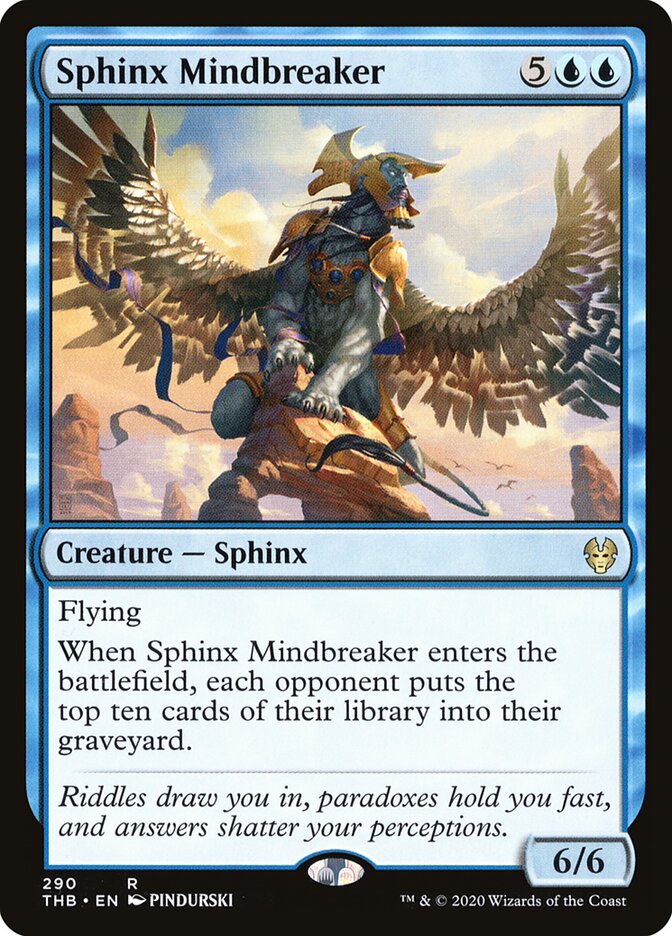 Sphinx Mindbreaker (290) - Theros Beyond Death (THB)
