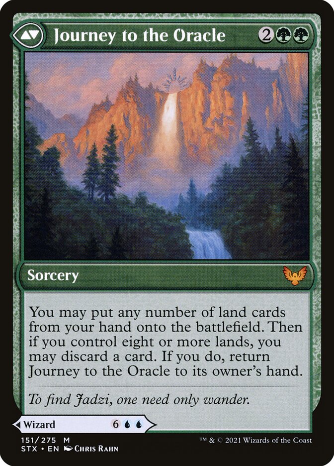 Jadzi, Oracle of Arcavios // Journey to the Oracle (151) - Strixhaven: School of Mages (STX)